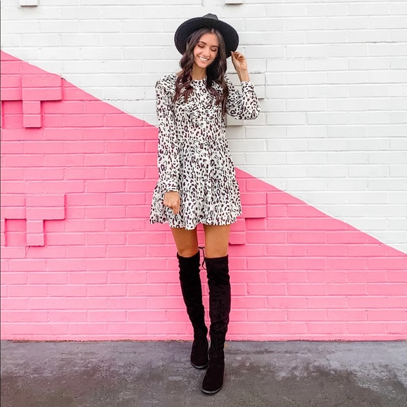 Leopard Print Dress - Picture 8 of 8